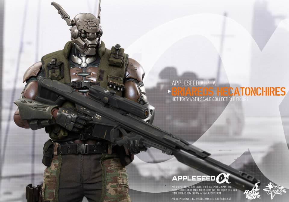 Hot Toys Appleseed Alpha - Briareos Hecatonchires MMS269