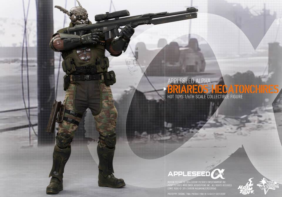 Hot Toys Appleseed Alpha - Briareos Hecatonchires MMS269