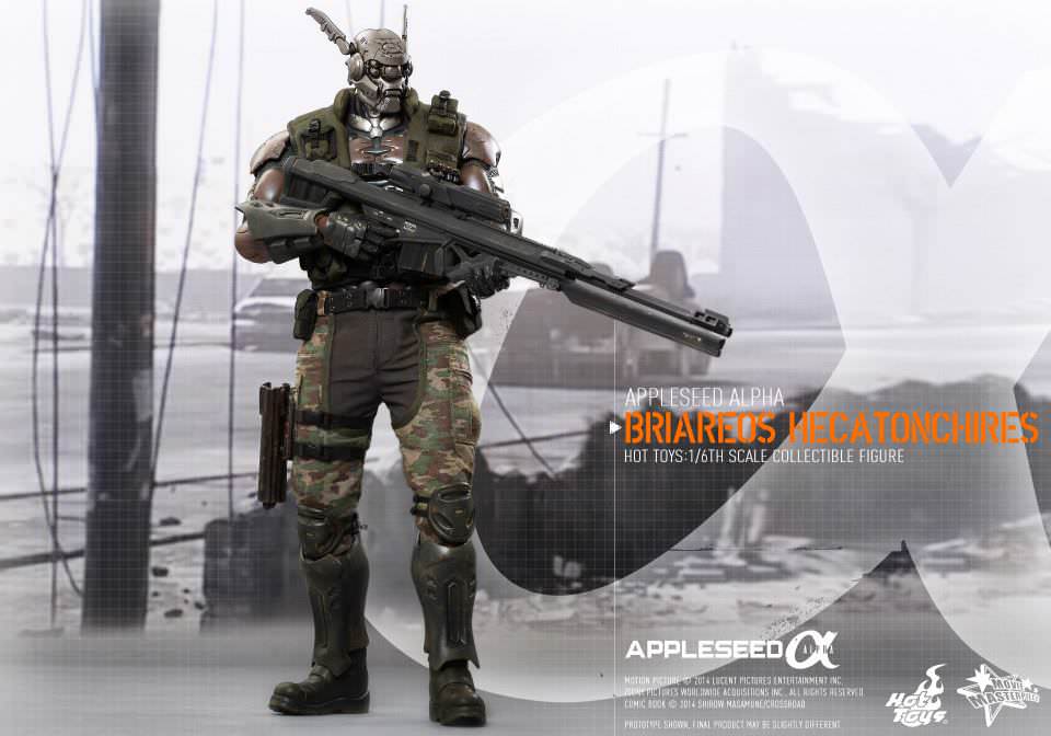 Hot Toys Appleseed Alpha - Briareos Hecatonchires MMS269