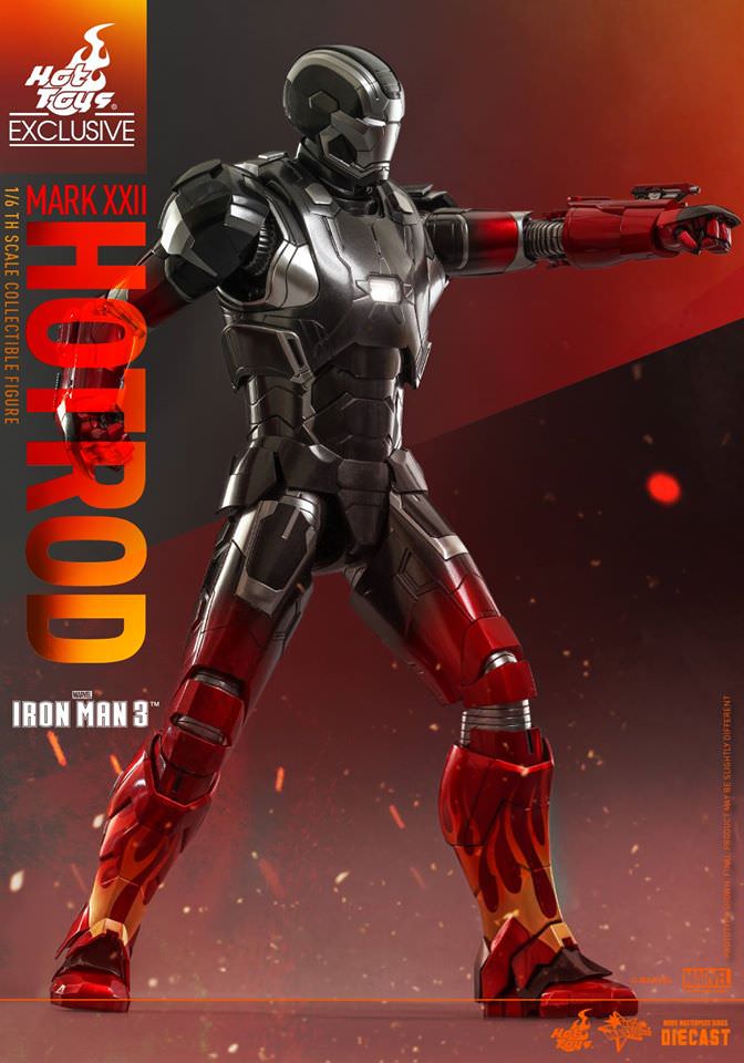 Hot Toys Iron Man 3 - Hot Rod (Mark XXII) MMS272D08