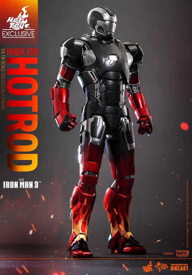 Hot Toys Iron Man 3 - Hot Rod (Mark XXII) MMS272D08