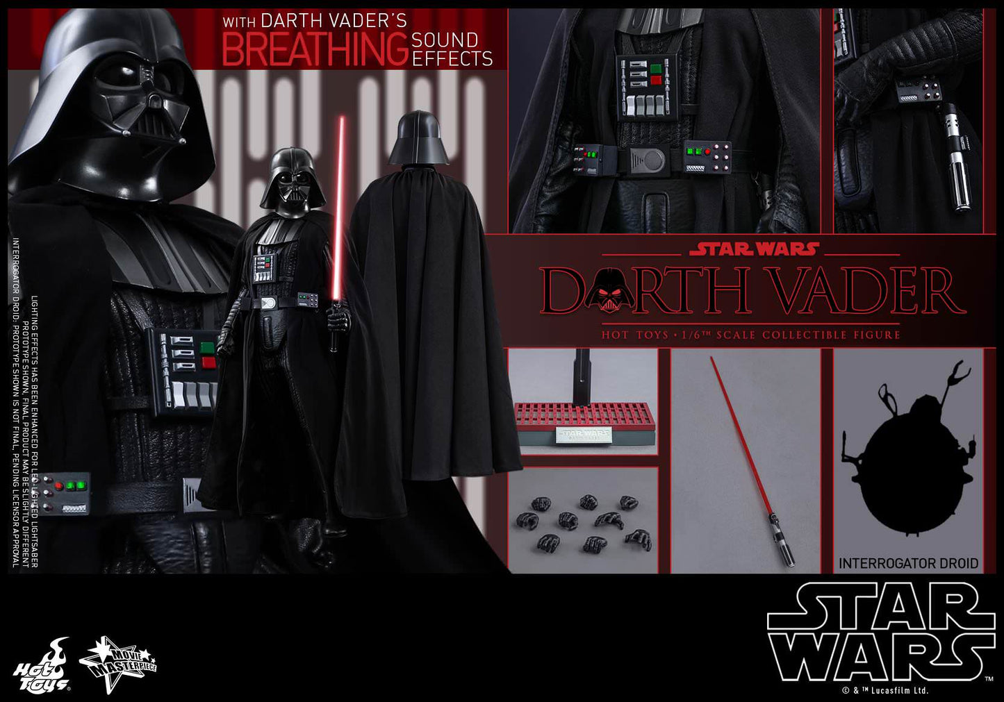 Hot Toys Star Wars: Episode IV A New Hope - Darth Vader MMS279