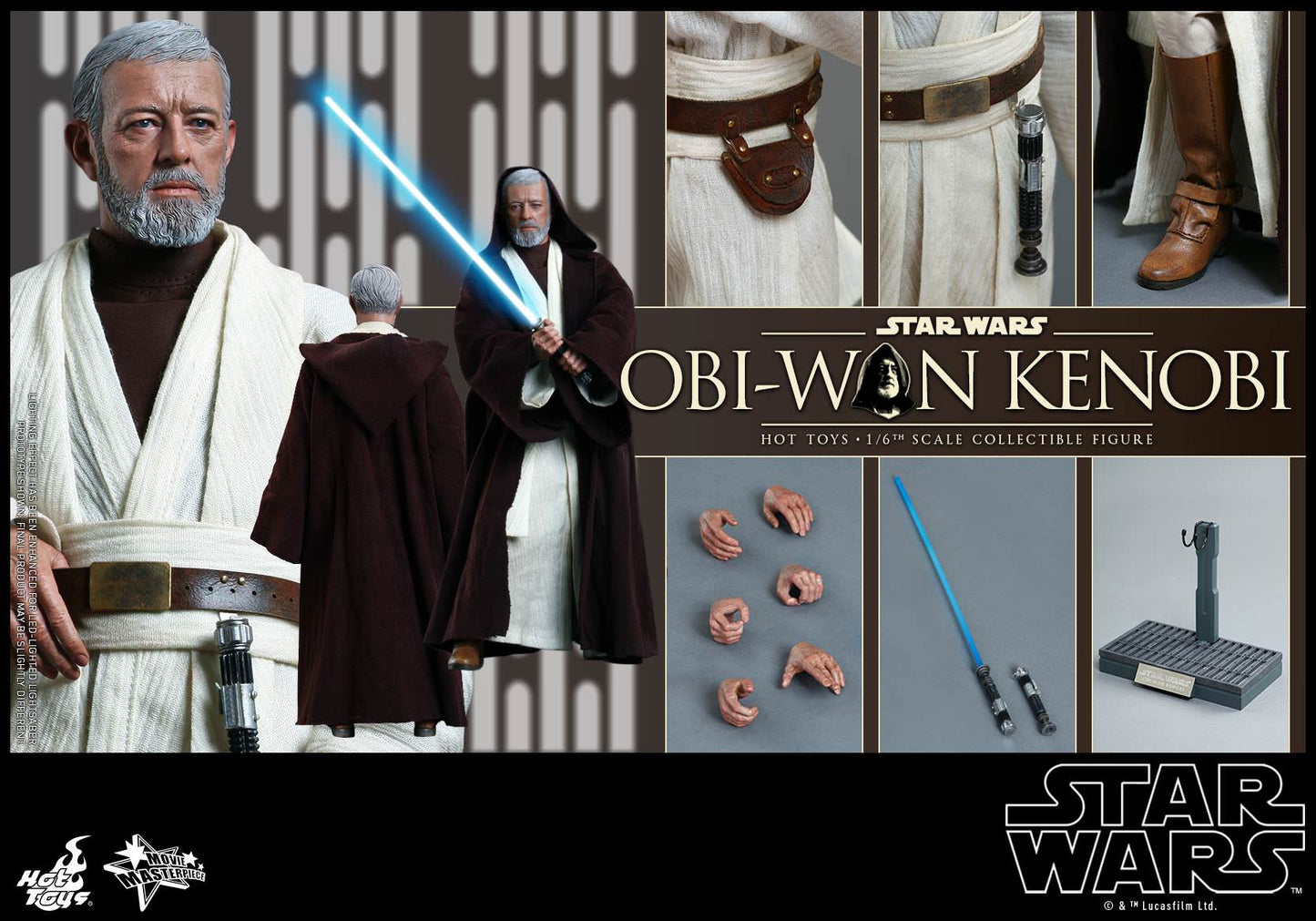 Hot Toys Star Wars: Episode IV A New Hope - Obi-Wan Kenobi MMS283