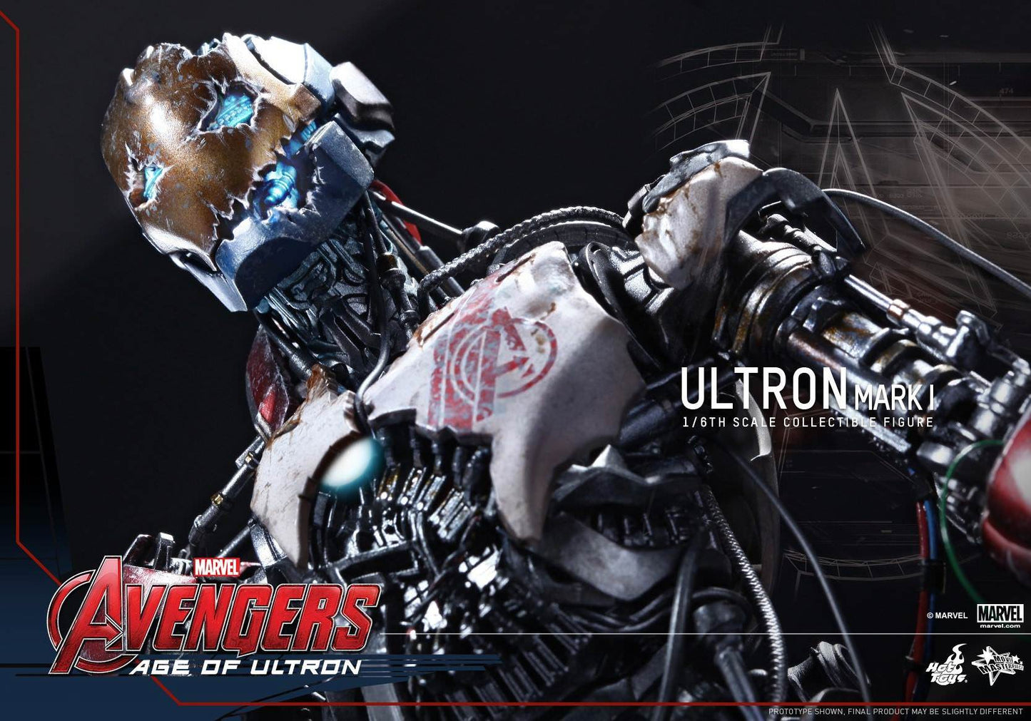 Hot Toys Avengers: Age of Ultron : Ultron Mark 1 MMS292