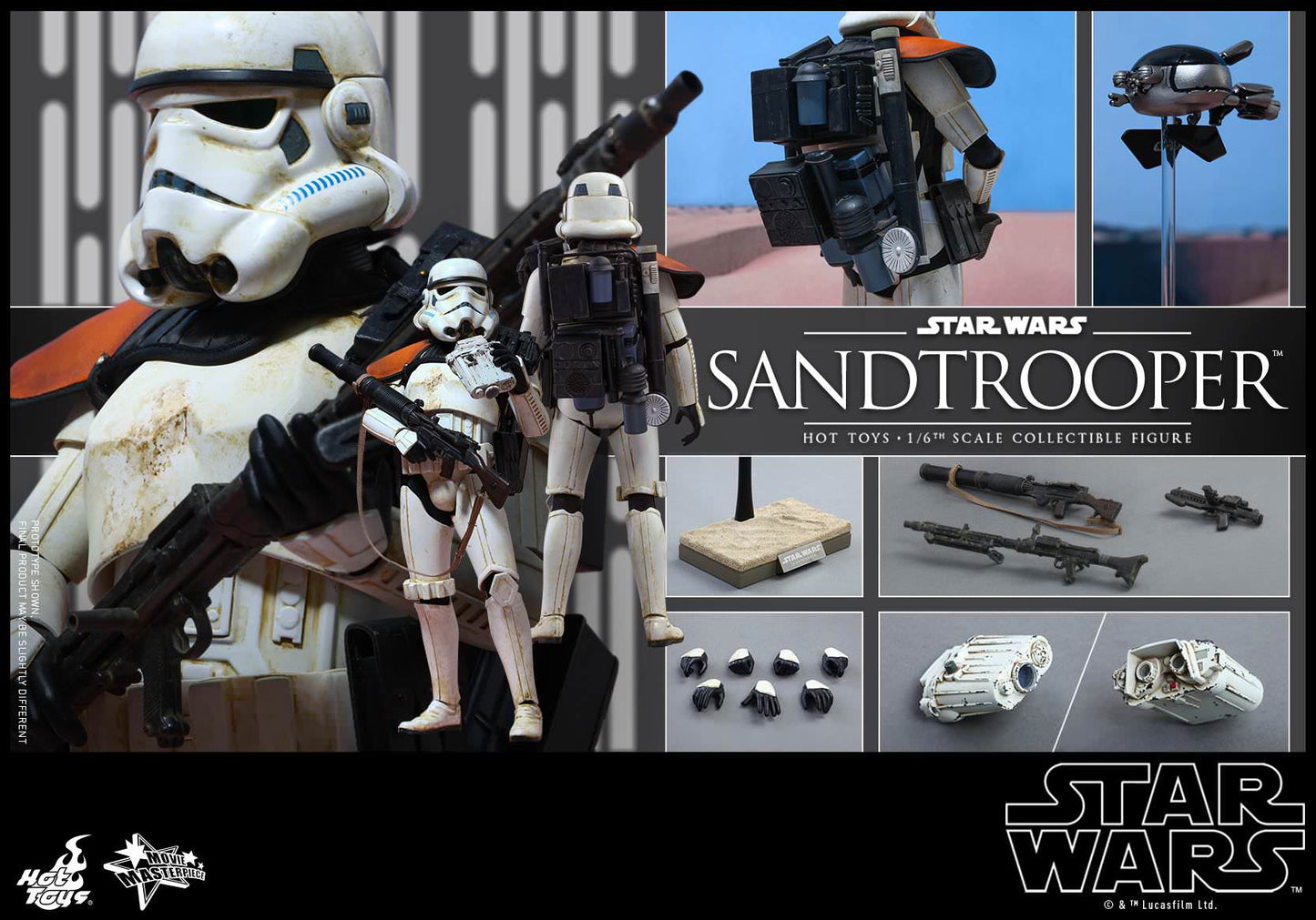 Hot Toys Star Wars: Episode IV A New Hope - Sandtrooper MMS295