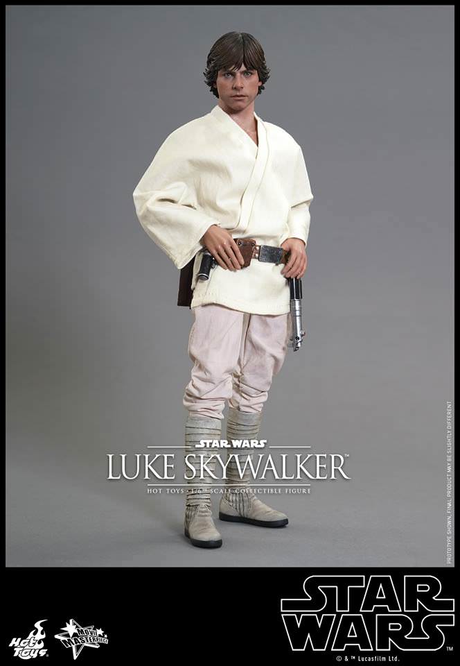 Hot Toys Star Wars: Episode IV A New Hope - Luke Skywalker MMS297 ( Regular Edition)