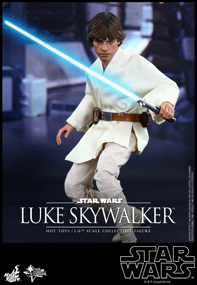 Hot Toys Star Wars: Episode IV A New Hope - Luke Skywalker MMS297 ( Regular Edition)