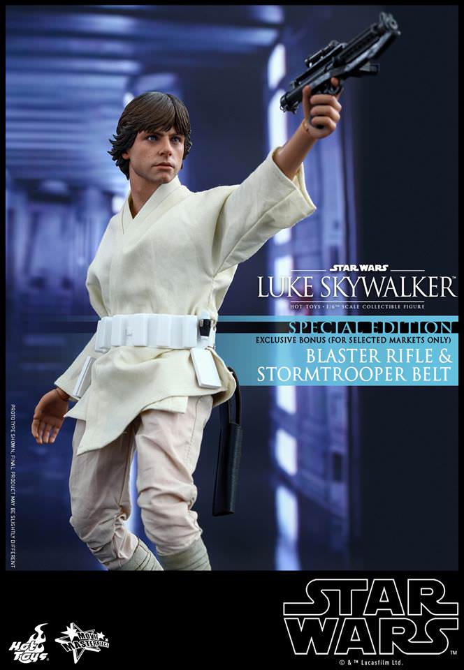 Hot Toys Star Wars: Episode IV A New Hope - Luke  Skywalker MMS297 ( Special Edition)