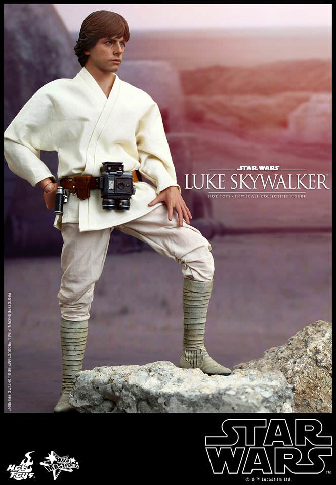 Hot Toys Star Wars: Episode IV A New Hope - Luke Skywalker MMS297 ( Regular Edition)