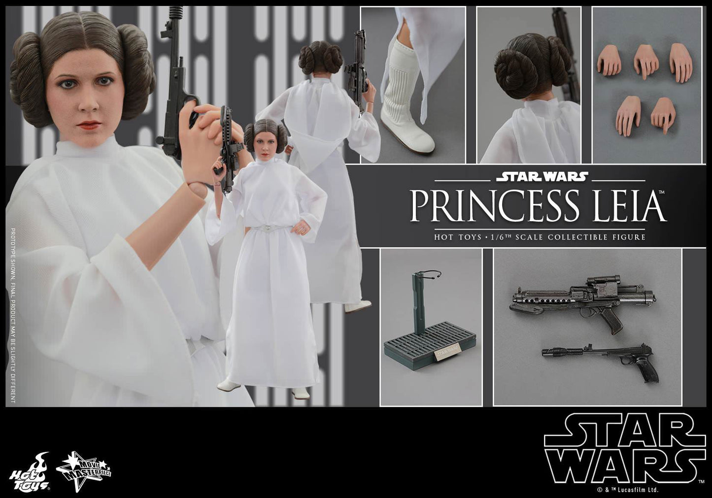 Hot Toys Star Wars: Episode IV A New Hope - Princess Leia MMS298 (Regular Edition)