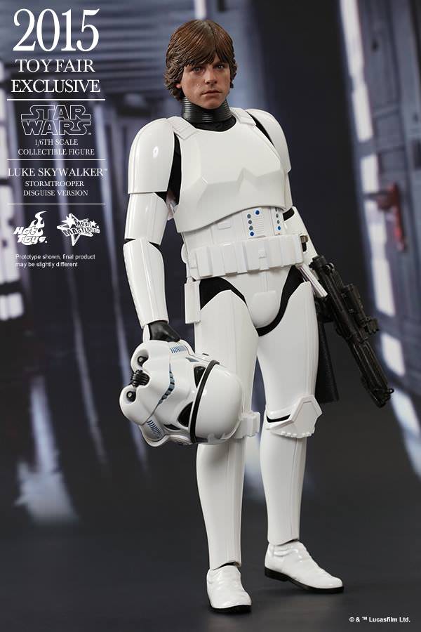 Hot Toys Star Wars: Episode IV A New Hope - Luke Skywalker (Stormtrooper Disguise Version) MMS304