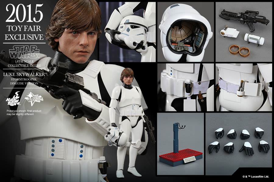 Hot Toys Star Wars: Episode IV A New Hope - Luke Skywalker (Stormtrooper Disguise Version) MMS304