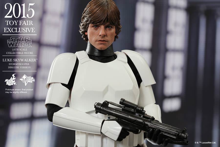 Hot Toys Star Wars: Episode IV A New Hope - Luke Skywalker (Stormtrooper Disguise Version) MMS304