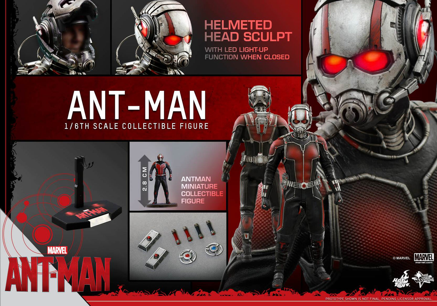 Hot Toys Antman : Ant-Man MMS308