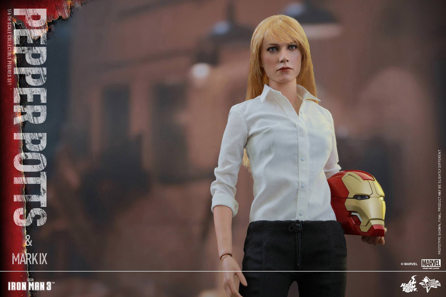 Hot Toys Iron Man 3 - Pepper Potts &amp; Mark IX MMS311 (Regular Edition)