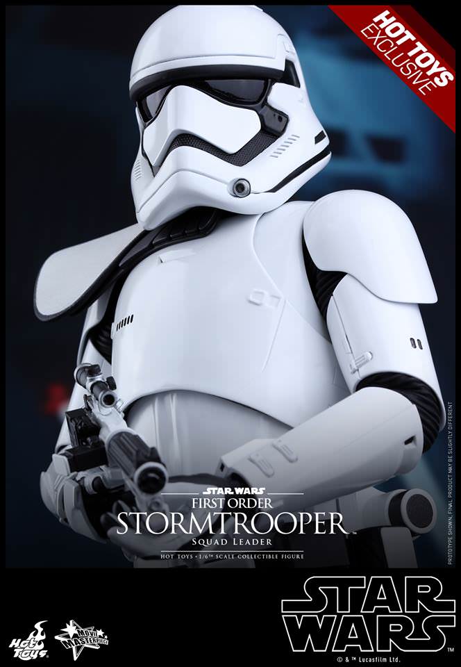 Hot Toys Star Wars: The Force Awakens - First Order Stormtrooper Squad Leader MMS316