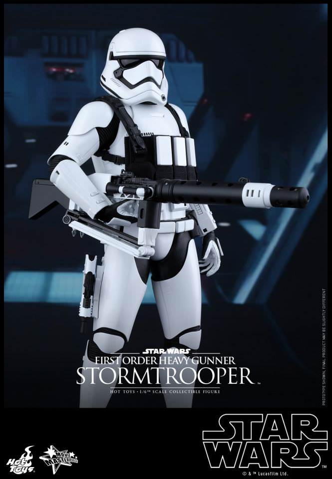 Hot Toys Star Wars: The Force Awakens - First Order Heavy Gunner Stormtrooper MMS318