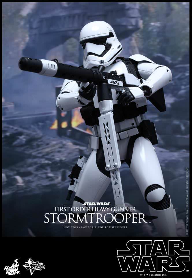 Hot Toys Star Wars: The Force Awakens - First Order Heavy Gunner Stormtrooper MMS318