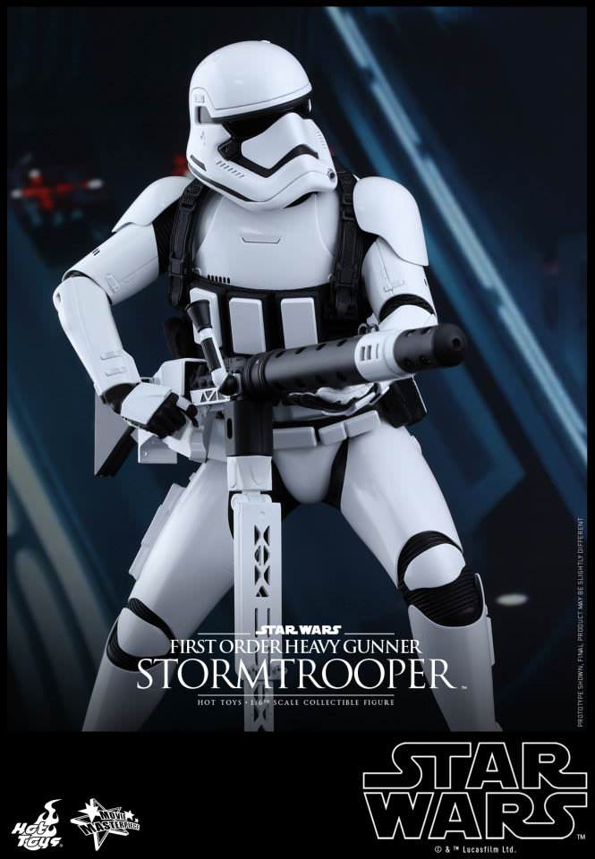 Hot Toys Star Wars: The Force Awakens - First Order Heavy Gunner Stormtrooper MMS318