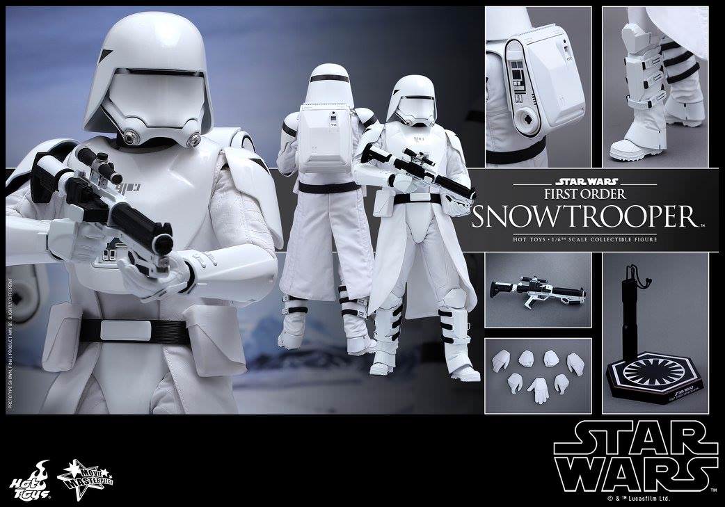 Hot Toys Star Wars: The Force Awakens - First Order Snowtrooper MMS321