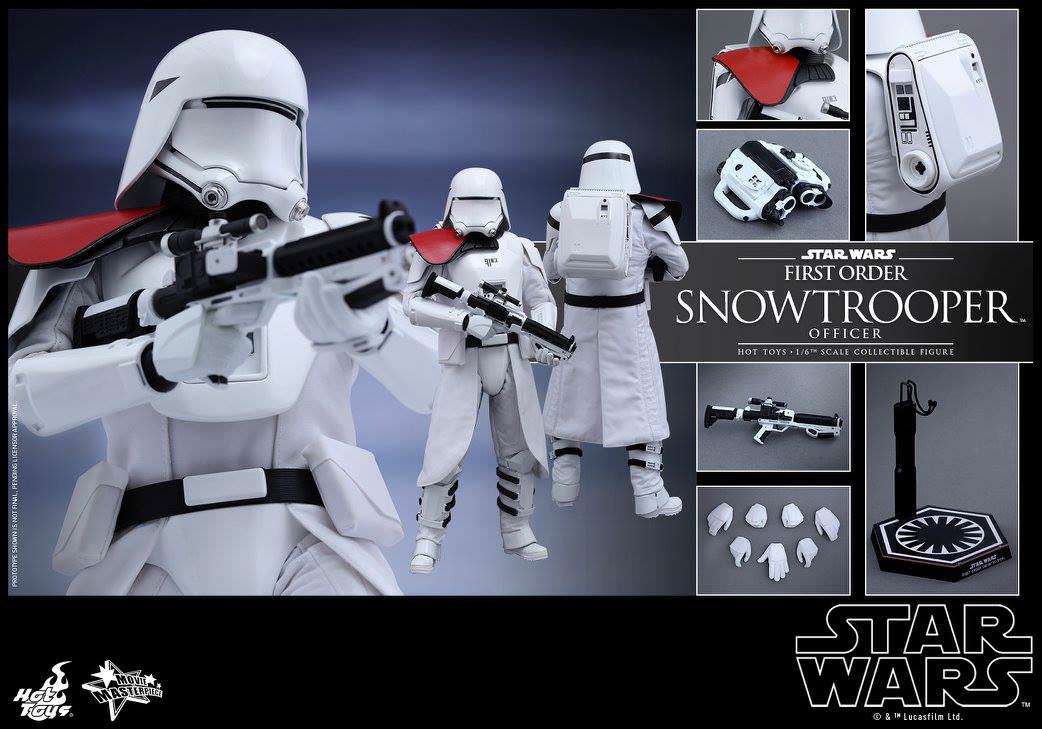 Hot Toys Star Wars: The Force Awakens - First Order Snowtrooper Officer MMS322