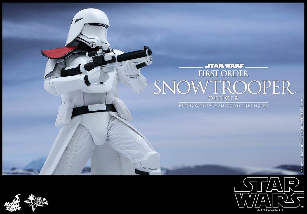 Hot Toys Star Wars: The Force Awakens - First Order Snowtrooper Officer MMS322