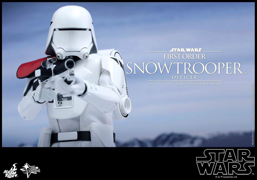 Hot Toys Star Wars: The Force Awakens - First Order Snowtrooper Officer MMS322