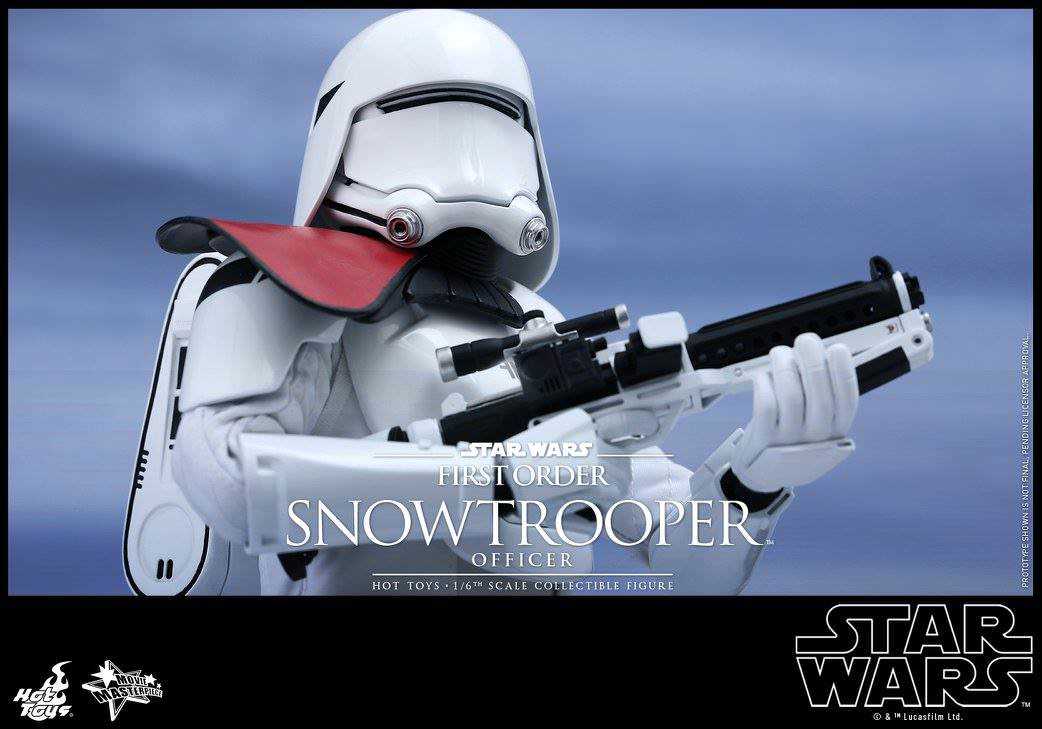 Hot Toys Star Wars: The Force Awakens - First Order Snowtrooper Officer MMS322