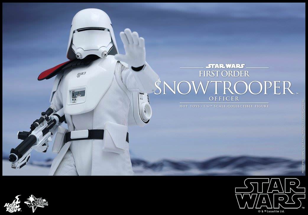 Hot Toys Star Wars: The Force Awakens - First Order Snowtrooper Officer MMS322