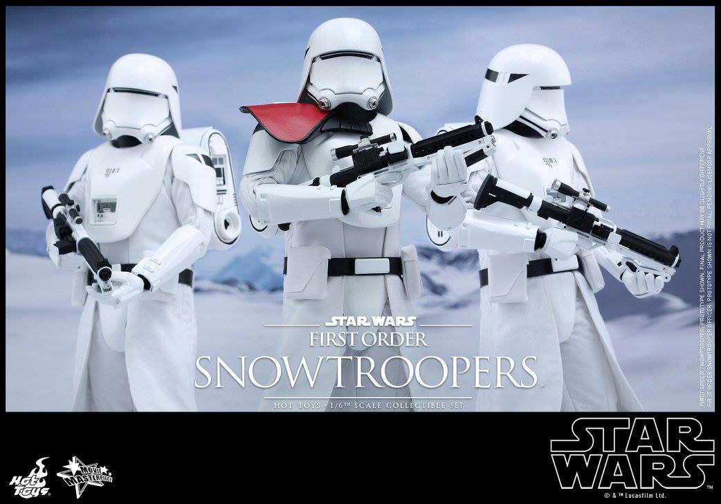 Hot Toys Star Wars: The Force Awakens - First Order Snowtroopers MMS323