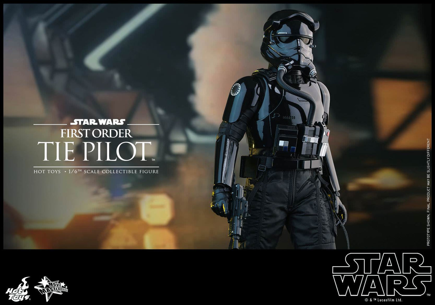 Hot Toys Star Wars: The Force Awakens - First Order TIE Pilot MMS324