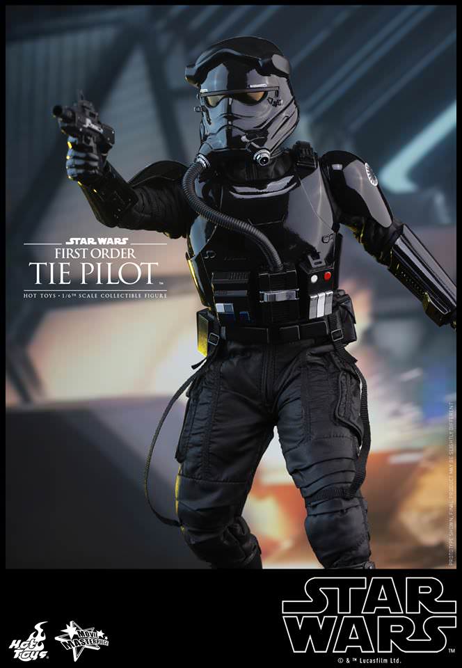 Hot Toys Star Wars: The Force Awakens - First Order TIE Pilot MMS324