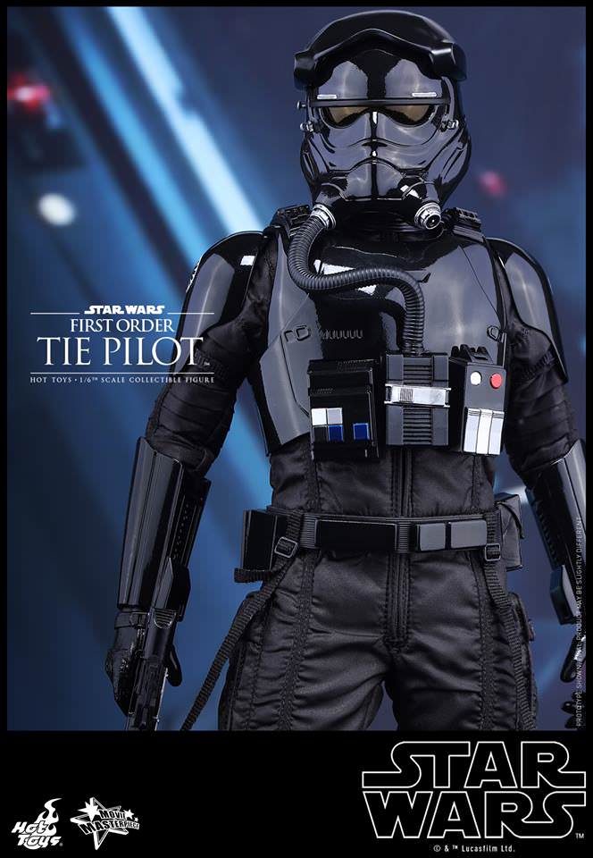 Hot Toys Star Wars: The Force Awakens - First Order TIE Pilot MMS324