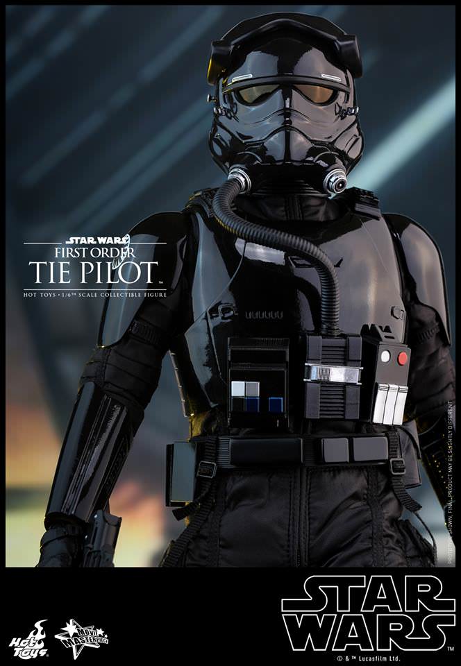 Hot Toys Star Wars: The Force Awakens - First Order TIE Pilot MMS324