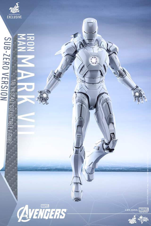 Hot Toys The Avengers - Iron Man Mark VII (Sub-Zero Version) MMS329