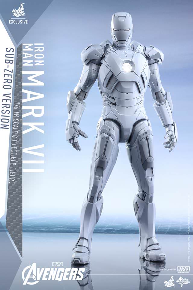 Hot Toys The Avengers - Iron Man Mark VII (Sub-Zero Version) MMS329