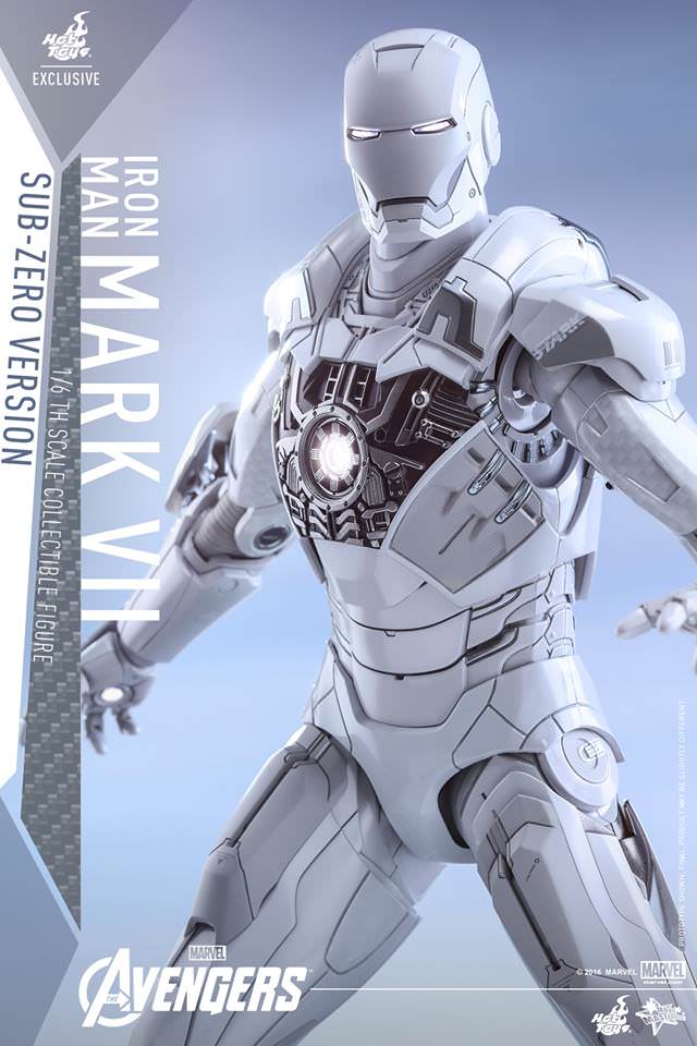 Hot Toys The Avengers - Iron Man Mark VII (Sub-Zero Version) MMS329