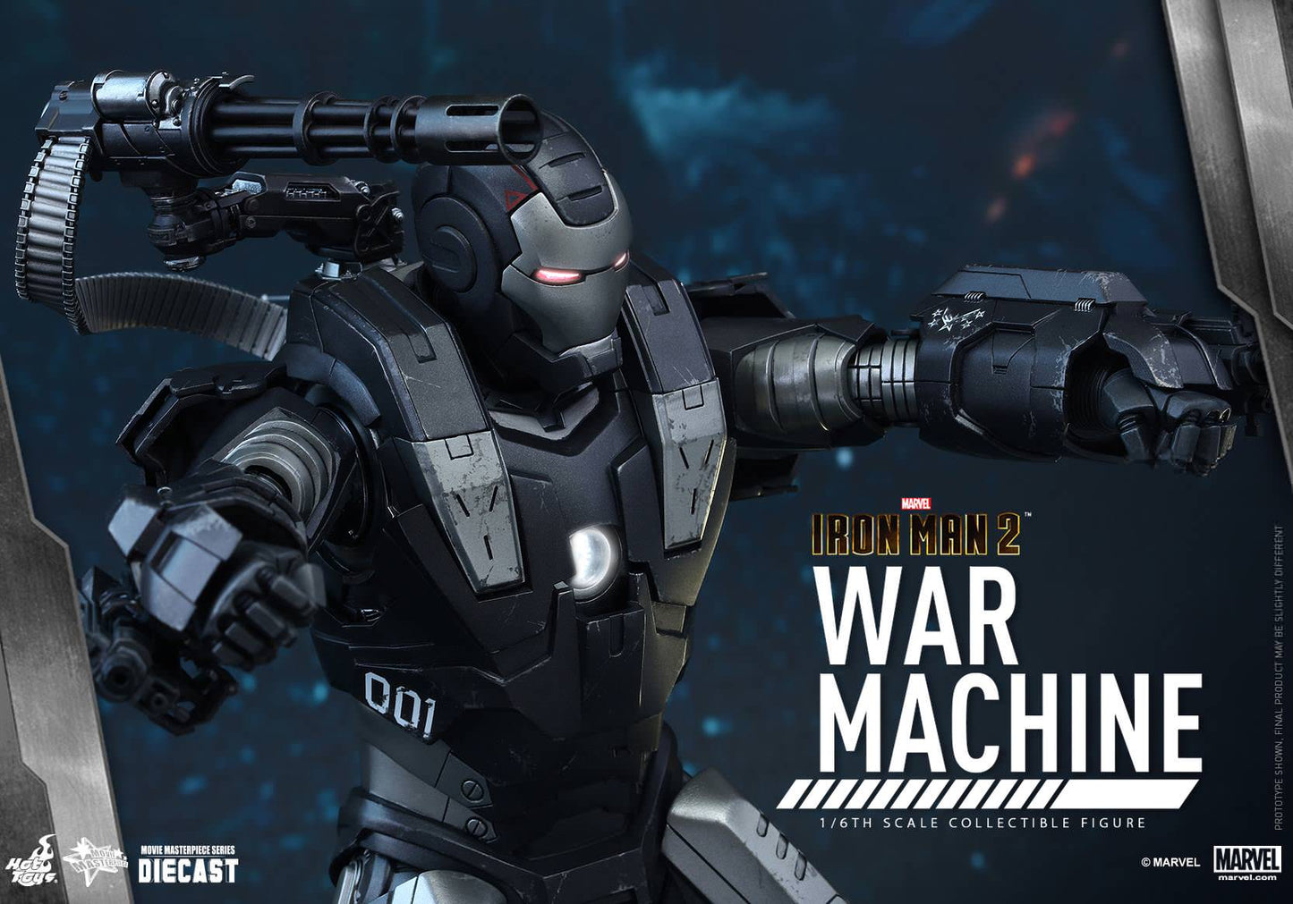 Hot Toys Iron Man 2 : War Machine MMS331D13 (Reissue Edition)