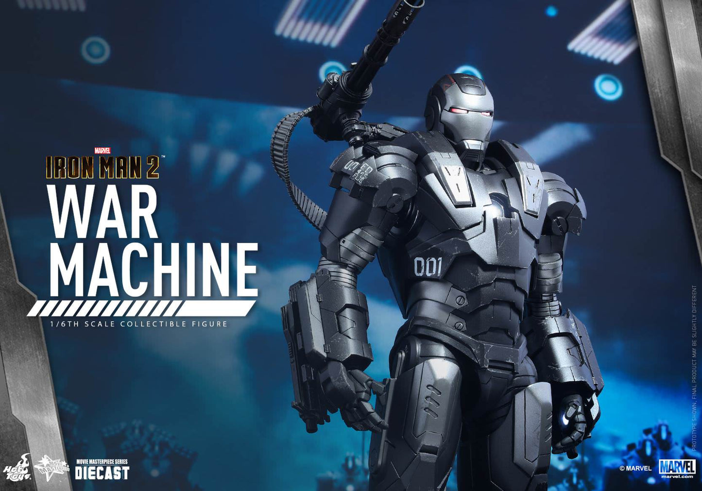 Hot Toys Iron Man 2 : War Machine MMS331D13 (Reissue Edition)