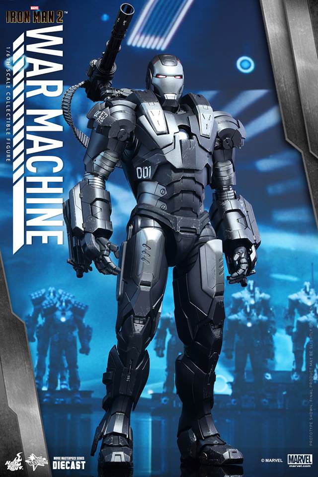 Hot Toys Iron Man 2 : War Machine MMS331D13 (Reissue Edition)