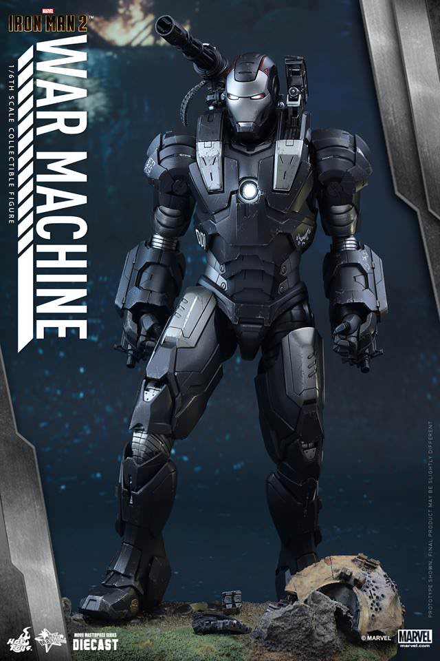 Hot Toys Iron Man 2 : War Machine MMS331D13 (Reissue Edition)