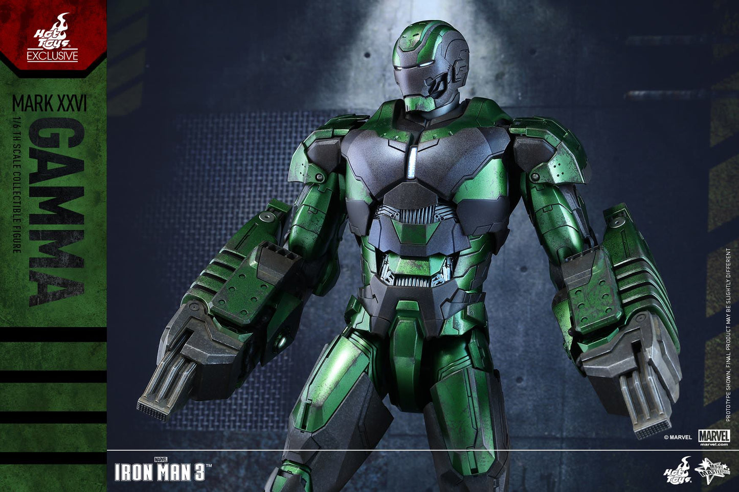 Hot Toys Iron Man 3 - Gamma (Mark XXVI) MMS332