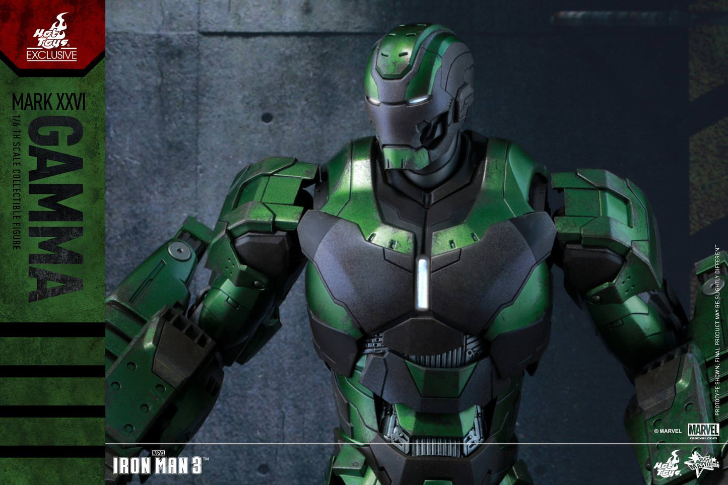 Hot Toys Iron Man 3 - Gamma (Mark XXVI) MMS332