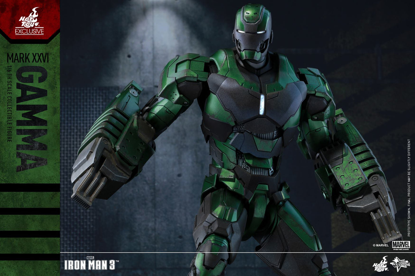 Hot Toys Iron Man 3 - Gamma (Mark XXVI) MMS332