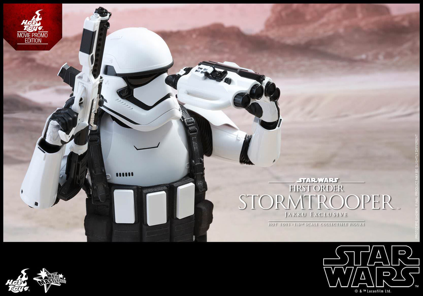 Hot Toys Star Wars: The Force Awakens - First Order Stormtrooper (Jakku Exclusive) MMS333