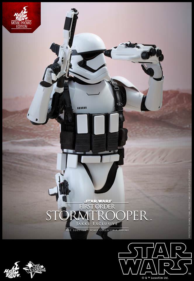 Hot Toys Star Wars: The Force Awakens - First Order Stormtrooper (Jakku Exclusive) MMS333