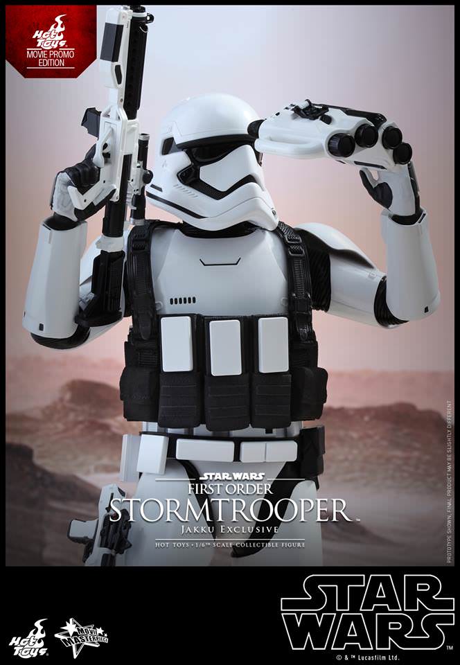 Hot Toys Star Wars: The Force Awakens - First Order Stormtrooper (Jakku Exclusive) MMS333