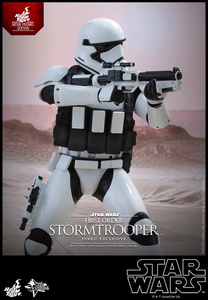 Hot Toys Star Wars: The Force Awakens - First Order Stormtrooper (Jakku Exclusive) MMS333