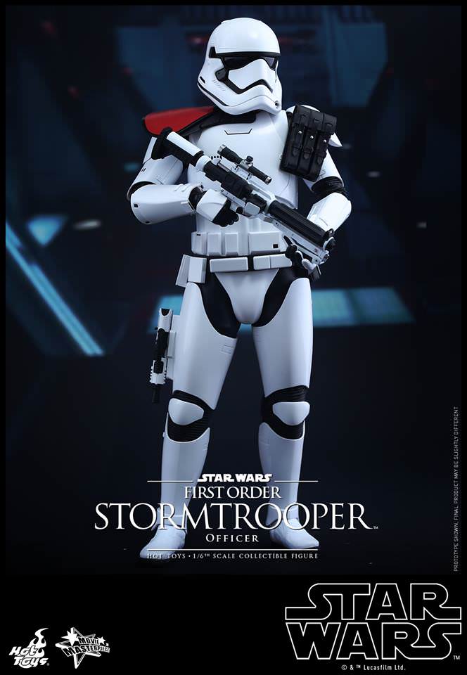 Hot Toys Star Wars: The Force Awakens - First Order Stormtrooper Officer MMS334