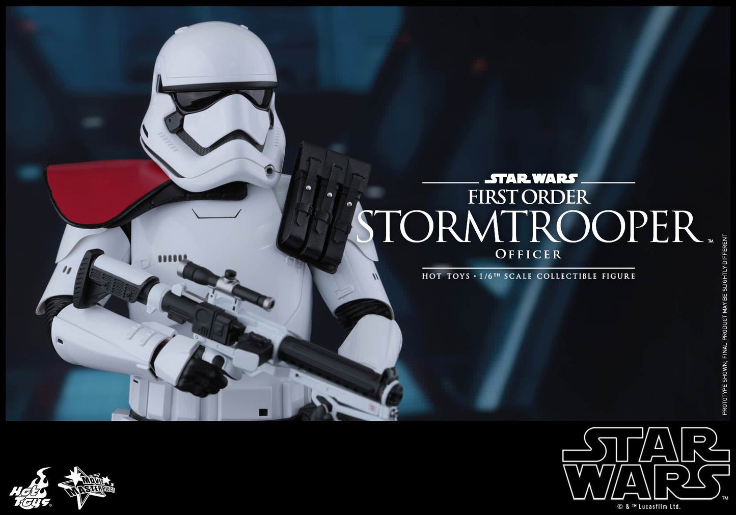 Hot Toys Star Wars: The Force Awakens - First Order Stormtrooper Officer MMS334